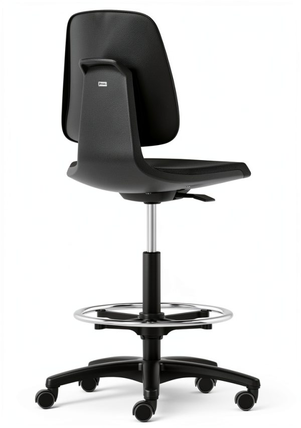 Citrus Lab Chair Cramer Task Chair Anthracite Synthetic Leather Seat-2
