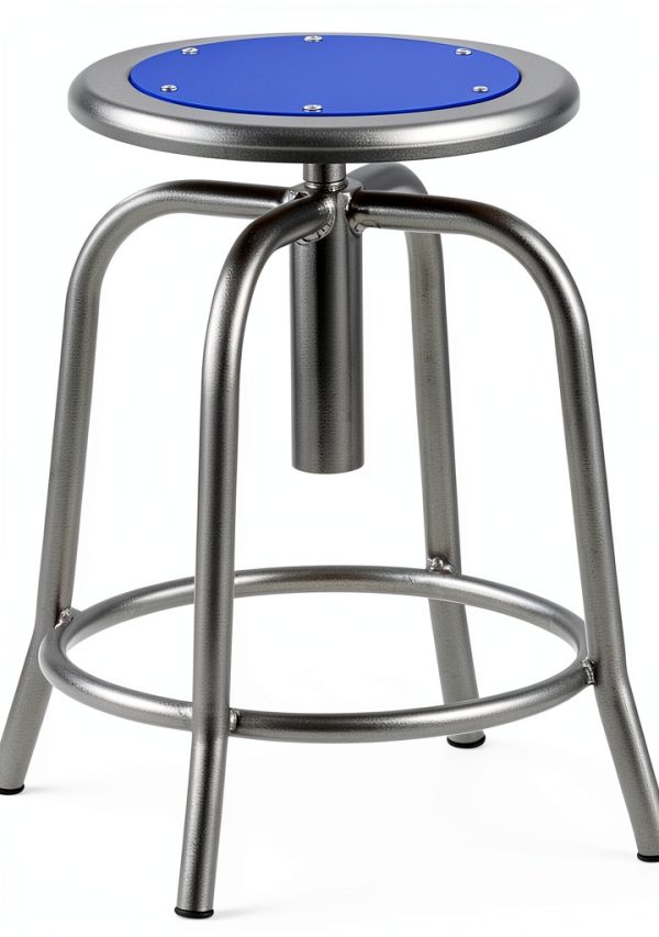 National Public Seating Height Adjustable Stool 18 to 25 Inch Seat-4