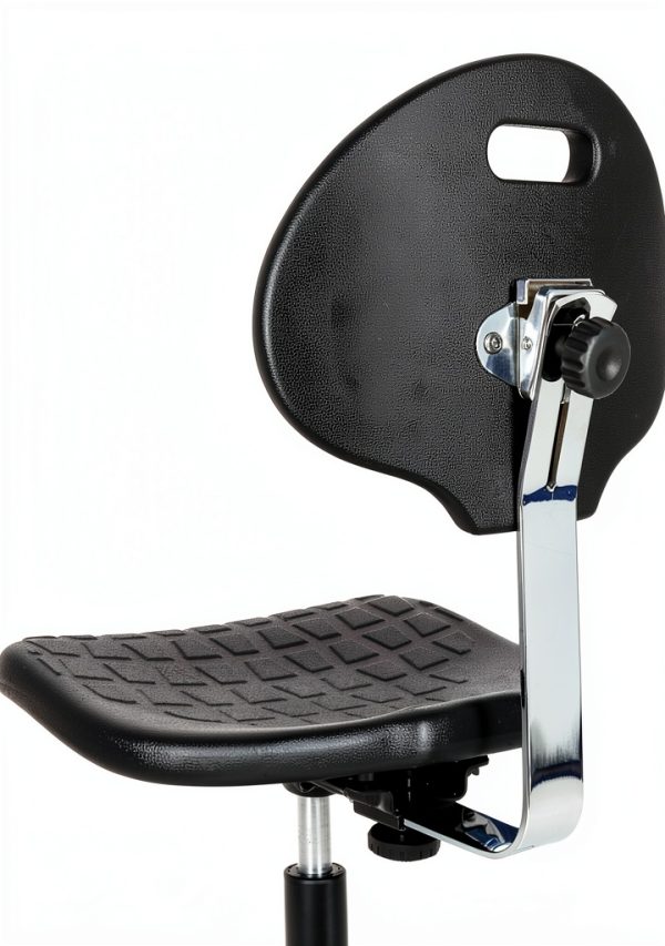 TAKE UR SEAT Cleanroom ESD Chair Stool Adjustable Height 18" Footring-3
