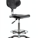 Class 10 Clean Room Polyurethane Bench Chair – E Com Seating Chrome-0