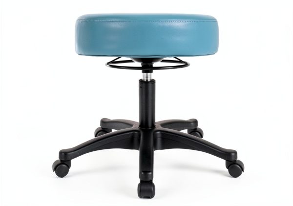 17" Table Height Adjustable Round Stool TAKE UR SEAT Blue 17in-0