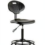 LT43914 Tulip Medium Bench Chair Polyurethane Glides-0