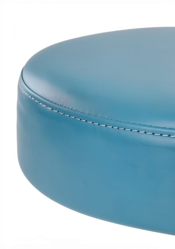 17" Table Height Adjustable Round Stool TAKE UR SEAT Blue 17in-3