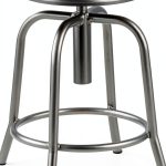 National Public Seating Height Adjustable Stool 18 to 25 Inch Seat-0