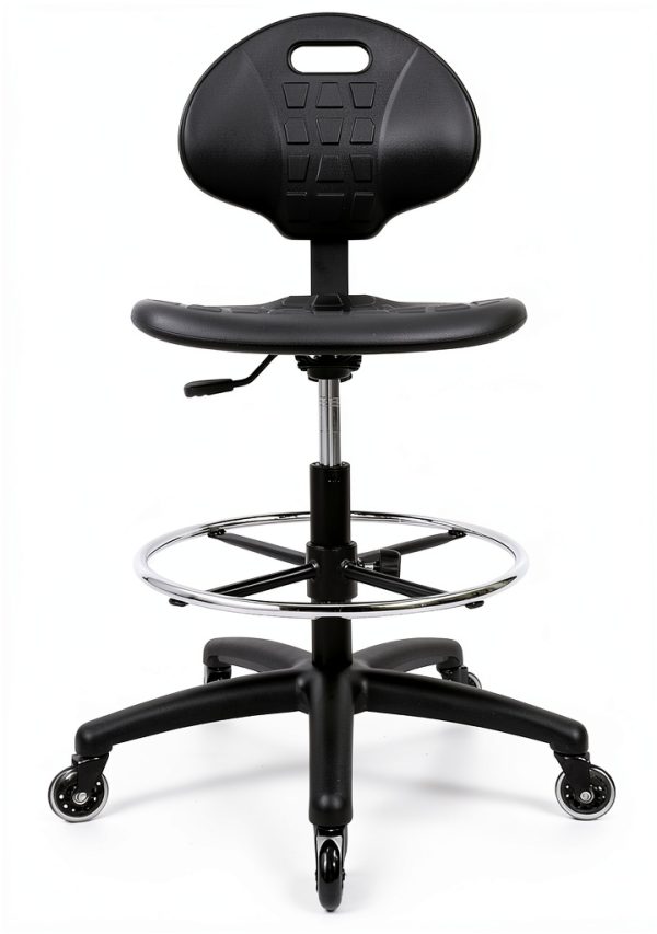 Chair Master ESD Anti Static Lab Chair Tall Stool Rollerblade Casters-0