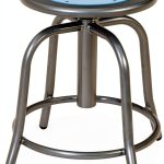 National Public Seating Swivel Stool 18-24" Blue Model 6805-02-0