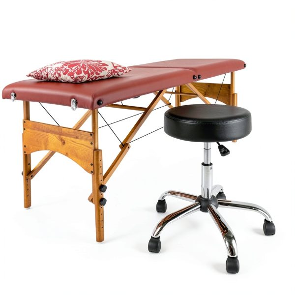 Alera Height Adjustable Lab Stool Black PU, 24.8in Seat, Chrome Base-1